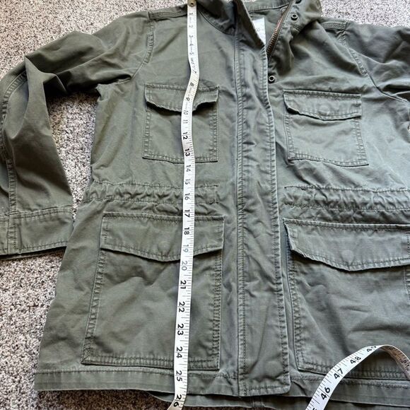 Madewell XS Military Green cargo jacket olive utility Good condition. - Picture 11 of 15